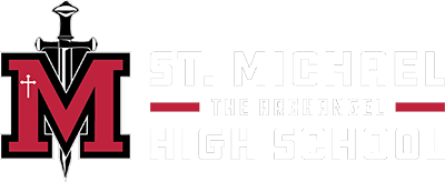 St. Michael the Archangel High School Footer Logo